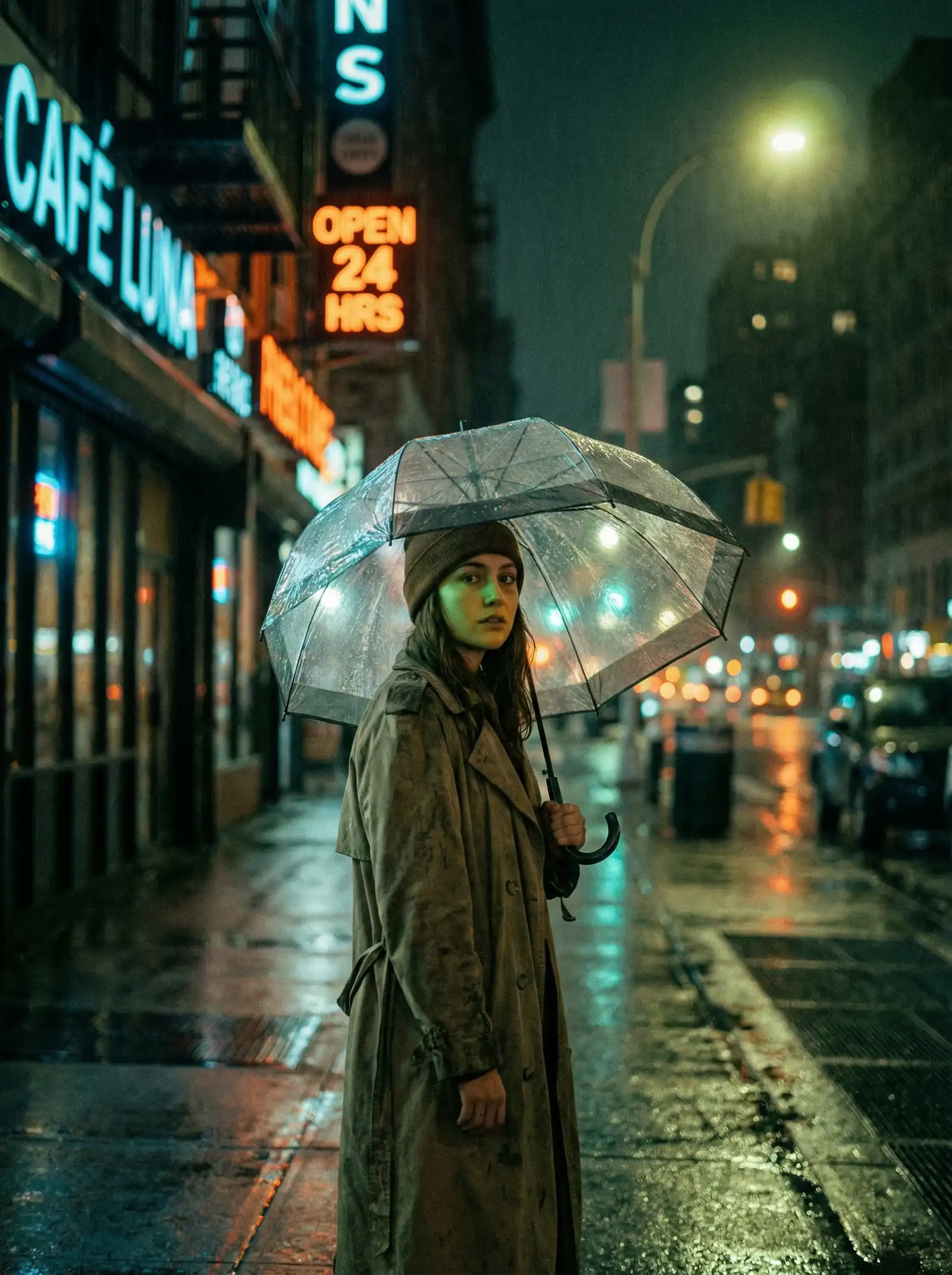 海角情 本周佳作 - 雨夜独行